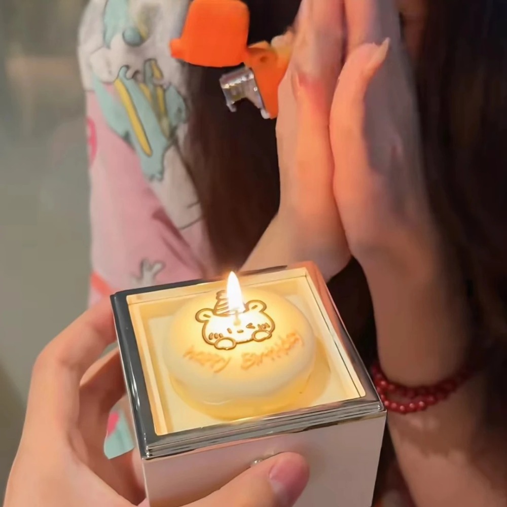 Automatic Flip Bear Flip Ring  - đánh giá và giá Candle Surprise