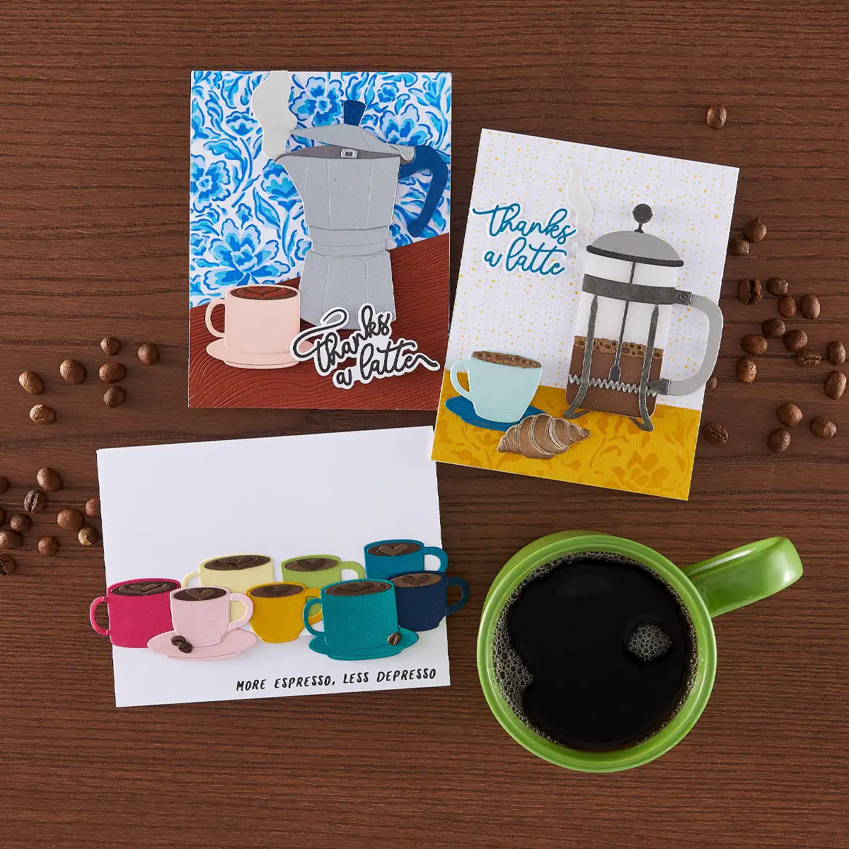Coffee Machine Metal Cutting D - đánh giá và giá Candle Surprise