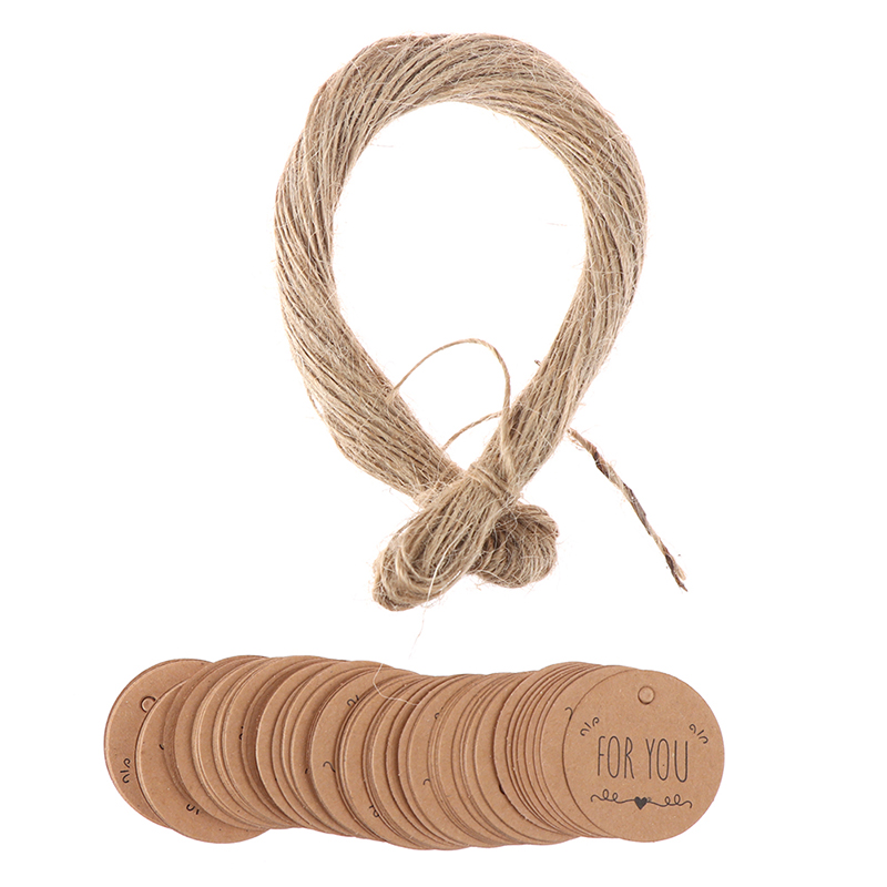 100Pcs Kraft Paper Hang Tag fo - đánh giá và giá Kraft Hang Tag